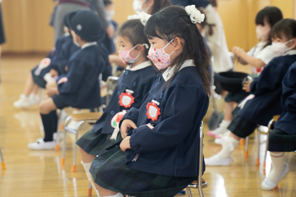 香取第二幼稚園 入園式の様子2