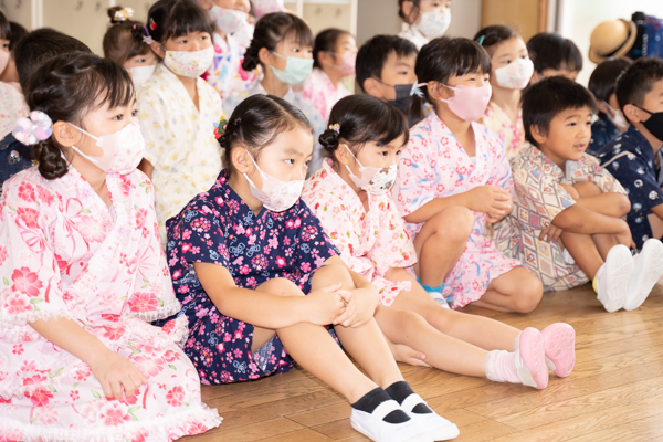 香取幼稚園 夏のおたのしみ会の様子1